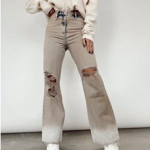 Vervet vintage burnt denim jean